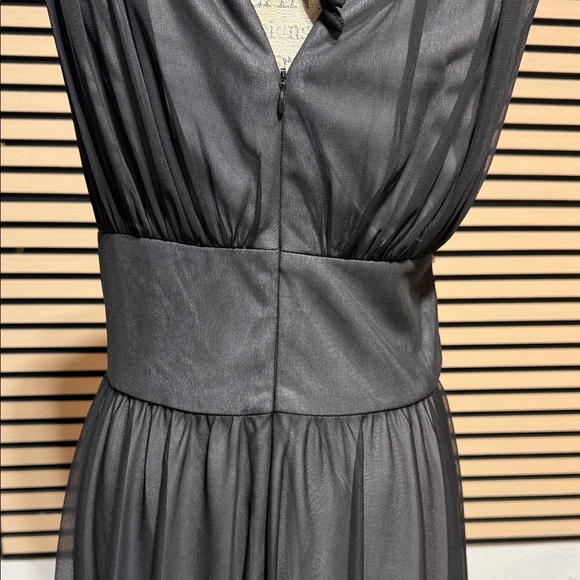 Jessica Howard Black Chiffon Maxi Dress - Picture 7 of 13